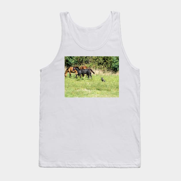 cbs working dog Tank Top by pcfyi